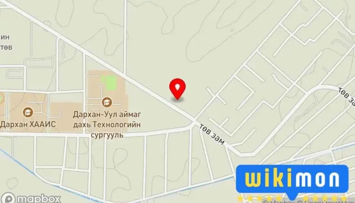 гэсэн газрын зураг 11-р цэцэрлэг Хүүхдийн цэцэрлэг дээр Дархан