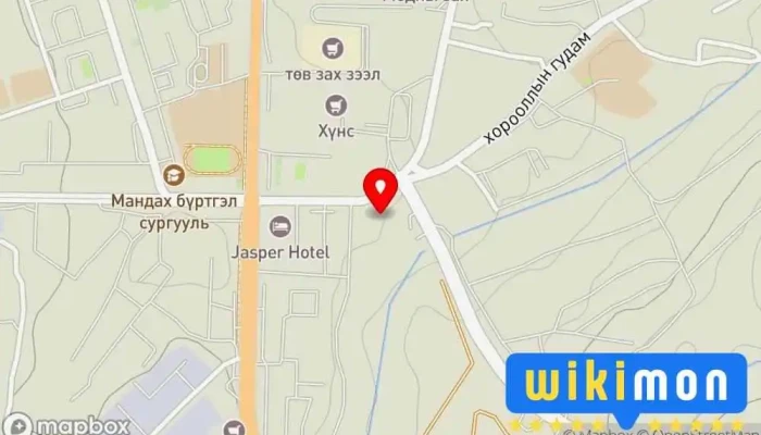 гэсэн газрын зураг 3trees in Darkhan Барилгын материалын дэлгүүр дээр Дархан