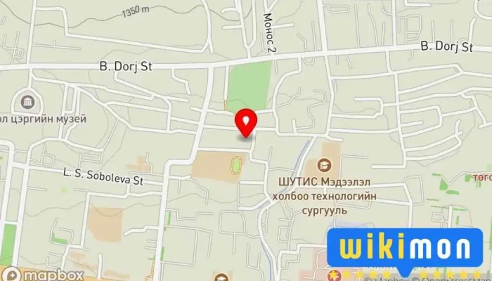 гэсэн газрын зураг Аяга хэвлэл Бэлэг дурсгалын дэлгүүр дээр Улаанбаатар