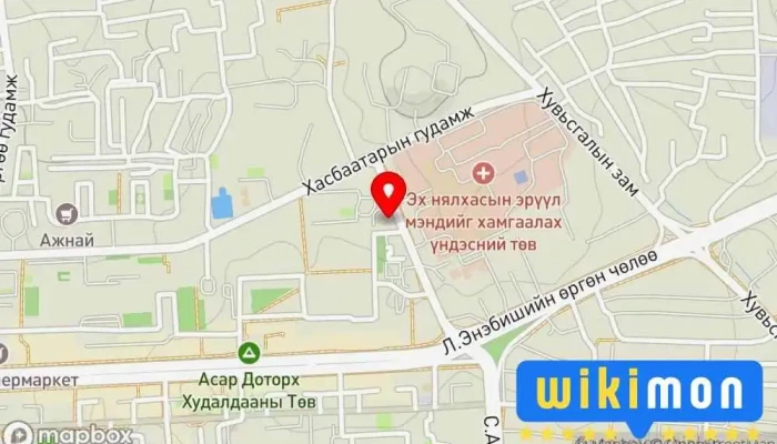 гэсэн газрын зураг Амьдрах урлаг 5 шар төв Йогийн бясалгалын төв дээр Улаанбаатар