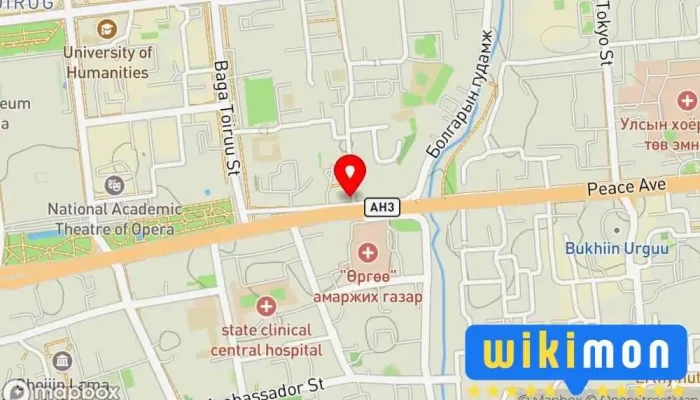 гэсэн газрын зураг Америкт амралтаараа Боловсролын төв дээр Улаанбаатар