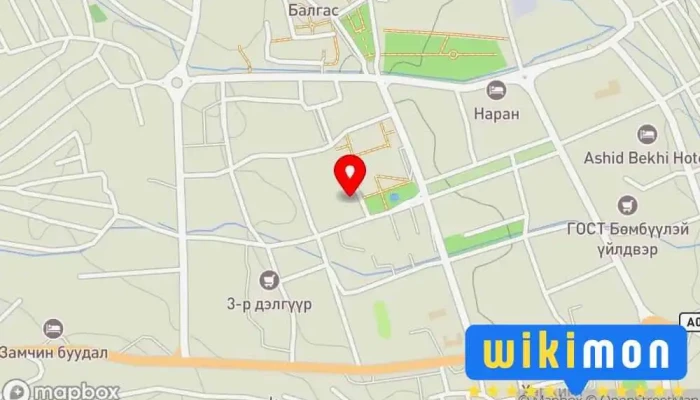 гэсэн газрын зураг Архангай аймгийн Хүнс хөдөө аж ахуйн газа Төрийн Алба дээр Цэцэрлэг