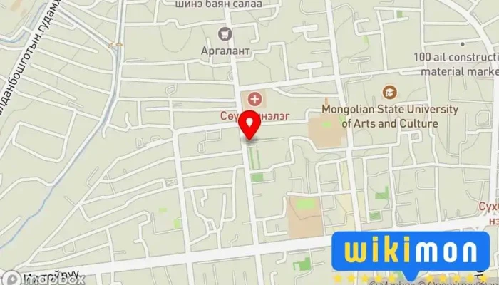 гэсэн газрын зураг Авто ломбард  дээр Улаанбаатар