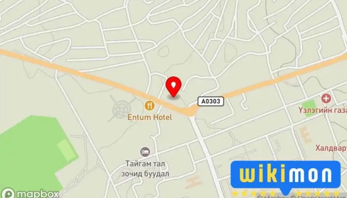 гэсэн газрын зураг Авто тээврийн төв, Говь Алтай Тээврийн үйлчилгээ дээр Алтай