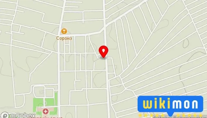 гэсэн газрын зураг Авто засвар Авто Засварын Үйлчилгээ дээр Багануур