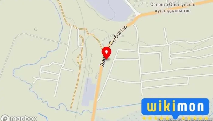 гэсэн газрын зураг Автомашины дугуй худалдаа Автомашины сэлбэгийн дэлгүүр дээр Сүхбаатар