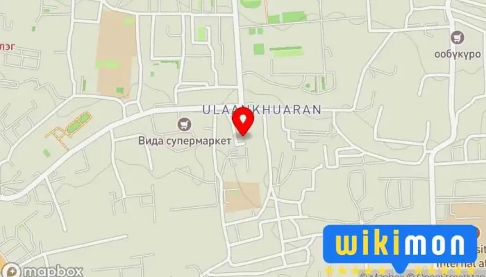 гэсэн газрын зураг Автын цахилгаан засвар дулаан зогсоол Машин угаалгын үйлчилгээ дээр Ulaankhuaran