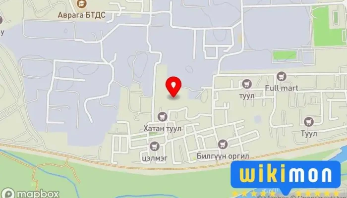 гэсэн газрын зураг Ажил Барилгын Компани дээр Улаанбаатар