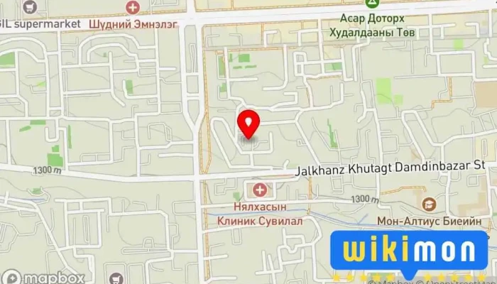 гэсэн газрын зураг Баянгол Хэрэглэгчдэд Үйлчлэх Төв Компаний Оффис дээр Улаанбаатар