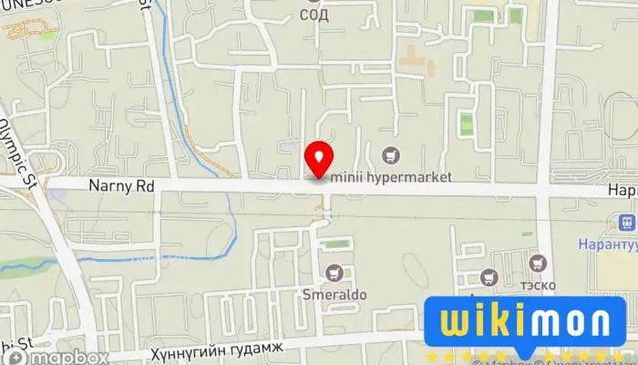 гэсэн газрын зураг Баянмонгол автобусны буудал Автобусны зогсоол дээр Улаанбаатар