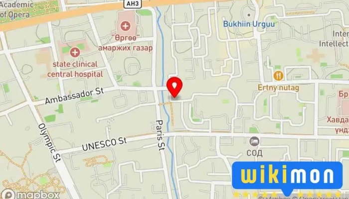 гэсэн газрын зураг Barilga MN Барилга МН Барилгын Компани дээр Улаанбаатар
