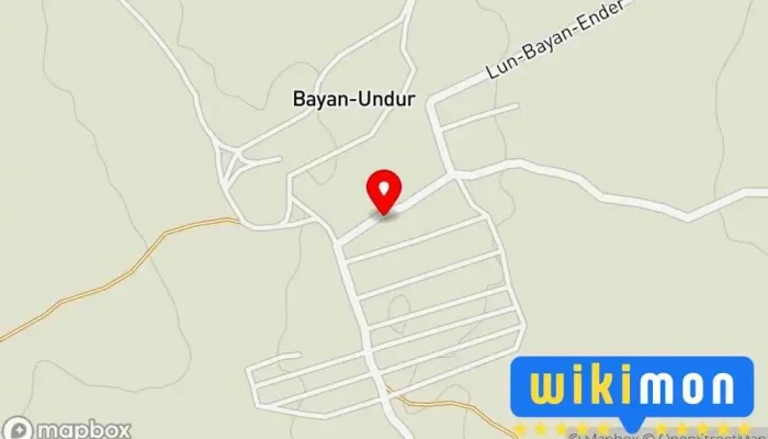 гэсэн газрын зураг Bayan undur Эмийн сан дээр Баян-Өндөр
