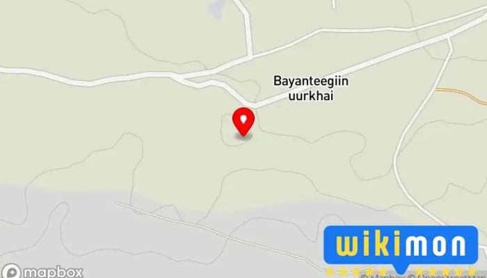 гэсэн газрын зураг Bayanteeg Уурхай дээр Баянтээг