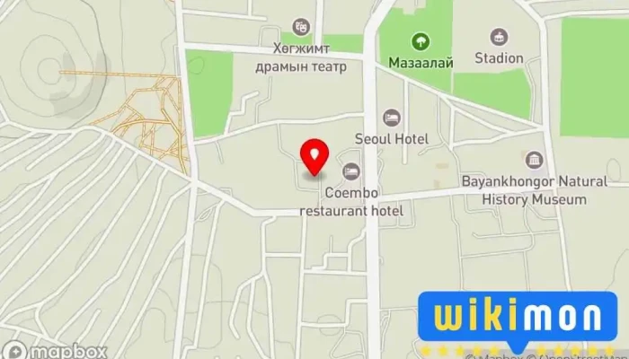 гэсэн газрын зураг Baynkhongor Flower shop Цэцгийн дэлгүүр дээр Баянхонгор