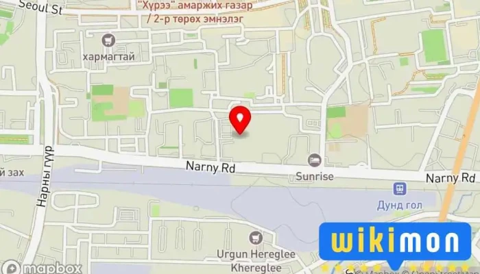 гэсэн газрын зураг Бичиг хэрэг Бичиг Хэргийн Дэлгүүр, Бичиг хэрэгслэлийн дэлгүүр дээр Улаанбаатар