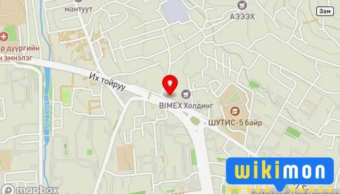 гэсэн газрын зураг Билгүүн Тулга Авто Сургууль - Ундрам Салбар Жолооны дамжаа, Жолооны Үнэмлэх Олгох Газар, Онцгой байдлын сургалт, Онцгой байдлын сургалтын сургууль, Сургууль дээр Улаанбаатар