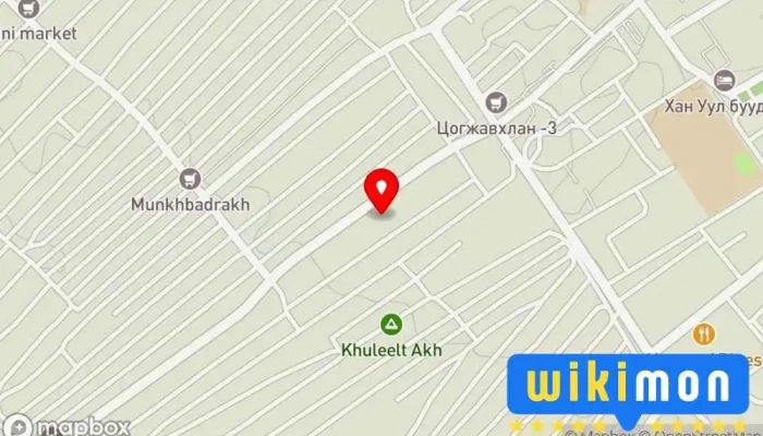 гэсэн газрын зураг Бишрэлт Говь ХХК Худалдаа аж үйлдвэрийн тэнхим дээр Даланзадгад