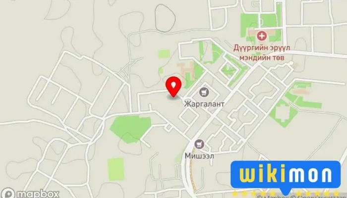 гэсэн газрын зураг БНД Хөдөлмөр халамж үйлчилгээний хэлтэс Төрийн Алба дээр Багануур