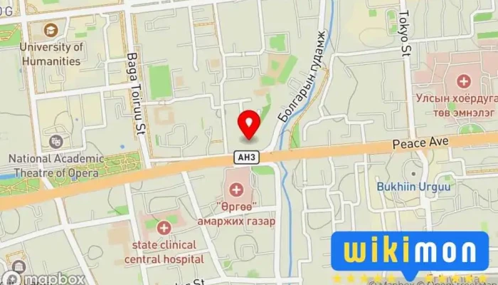 гэсэн газрын зураг Боловсролын судалгааны үндэсний хүрээлэн Боловсролын Байгууллага дээр Улаанбаатар