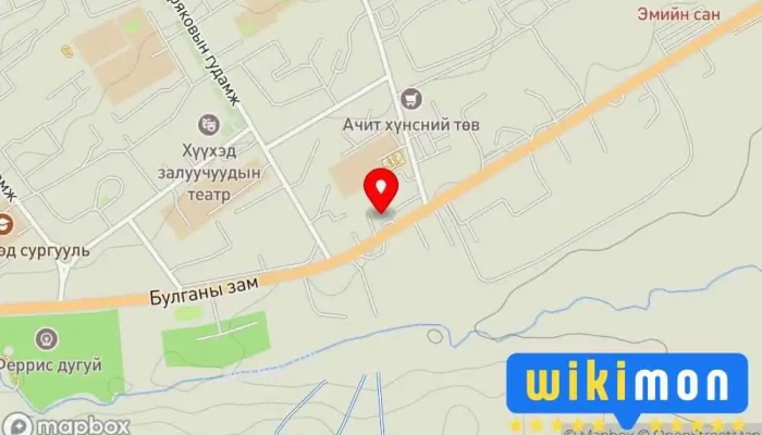гэсэн газрын зураг БСБ Мебель Тавилгын дэлгүүр дээр Эрдэнэт