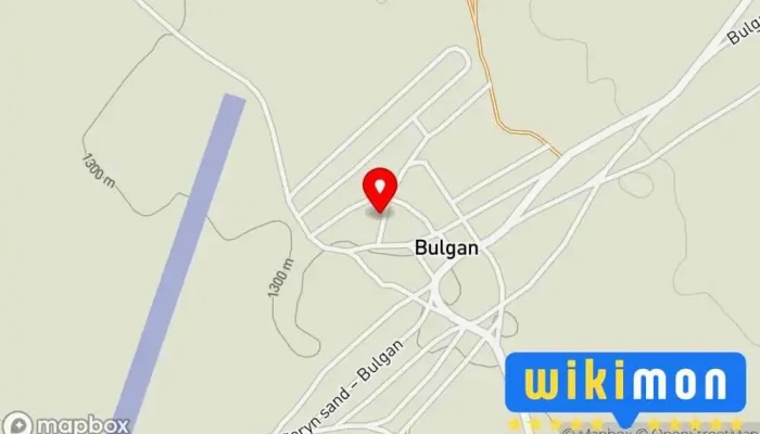 гэсэн газрын зураг Булган  дээр Булган