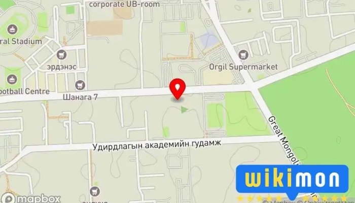 гэсэн газрын зураг Бүүвэй брэнд Хивсний Дэлгүүр дээр Улаанбаатар