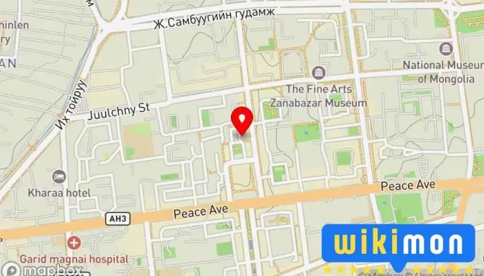 гэсэн газрын зураг Чин хүсэл бичиг хэргийн дэлгүүр Бичиг Хэргийн Дэлгүүр дээр Улаанбаатар
