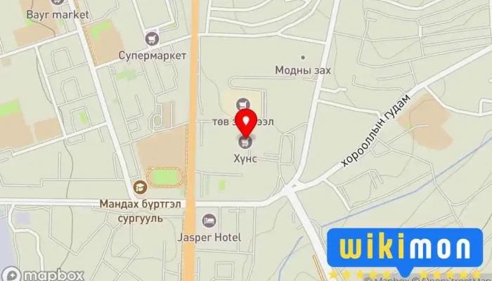 гэсэн газрын зураг данжаадууд Тоглоомын талбай дээр Дархан