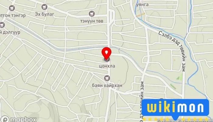 гэсэн газрын зураг Дашийдэлэг авто сургууль - Салбар-6 Сургууль дээр Улаанбаатар