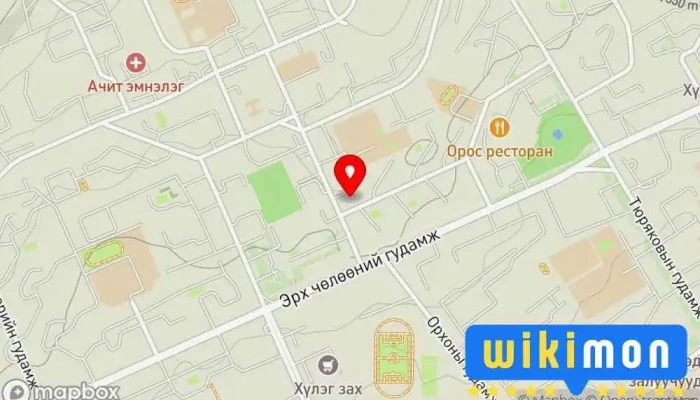 гэсэн газрын зураг Дашка бичиг хэрэг Номын дэлгүүр дээр Эрдэнэт