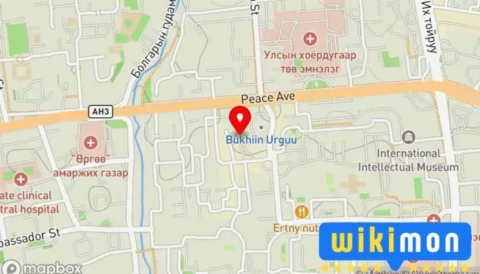 гэсэн газрын зураг Deed Motors - Дээд Моторс Автомашин борлуулагч дээр Улаанбаатар