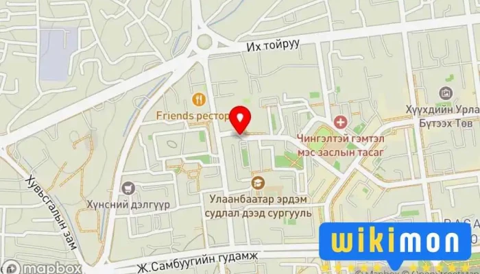 гэсэн газрын зураг DJ hevlel Хэвлэлийн Газар дээр Улаанбаатар