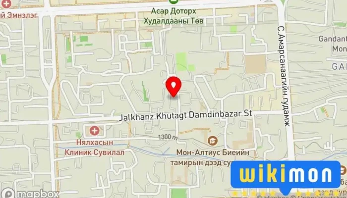 гэсэн газрын зураг 동대문왕돌구이 Солонгос хоолны ресторан дээр Улаанбаатар