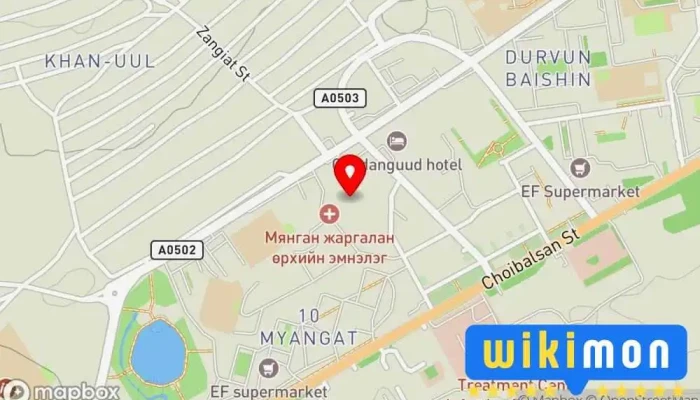 гэсэн газрын зураг Дорнод аймаг Хүүхдийн цэцэрлэг дээр Чойбалсан