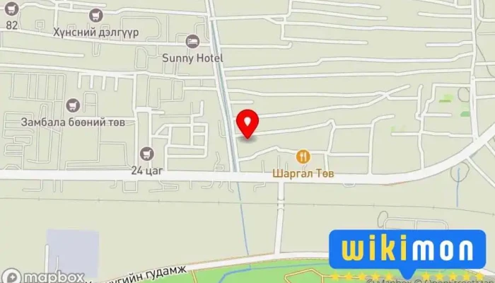 гэсэн газрын зураг дөрвөлжийн бэл ххк Компаний Оффис дээр Улаанбаатар