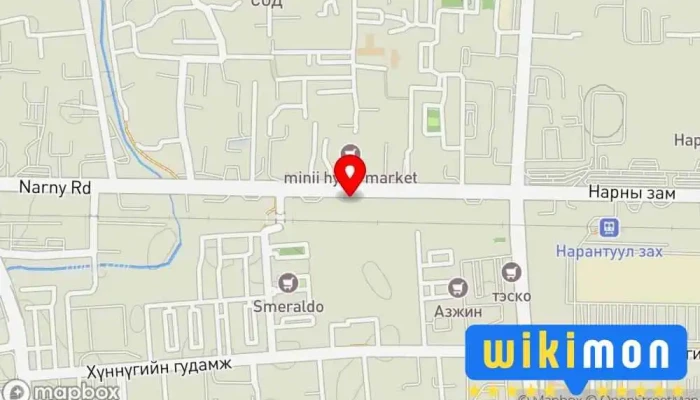 гэсэн газрын зураг Дугуй засвар  дээр Улаанбаатар