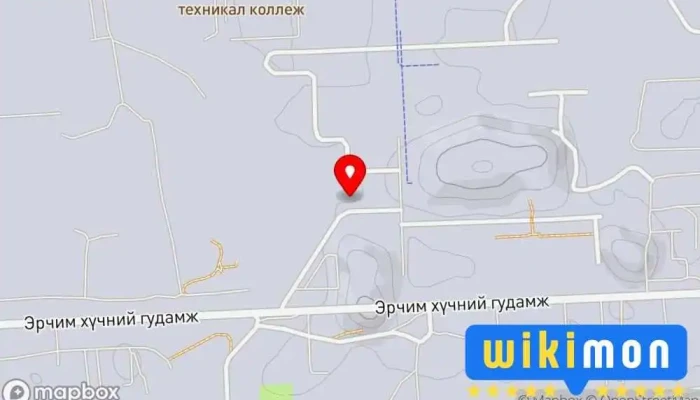 гэсэн газрын зураг Дулааны Цахилгаан Станц 4 Удирдах Байр Цахилгаан станц дээр Улаанбаатар