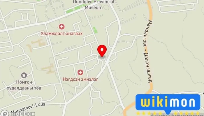 гэсэн газрын зураг Дундговьд үйлдвэрлэв дэлгүүр Техник хангамжийн дэлгүүр дээр Мандалговь