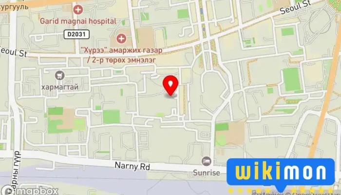 гэсэн газрын зураг dv Автомашины сэлбэгийн дэлгүүр дээр Улаанбаатар