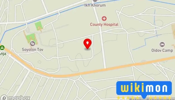 гэсэн газрын зураг ЕБ-ын Гүнзгий сургууль Сургууль дээр Хархорин