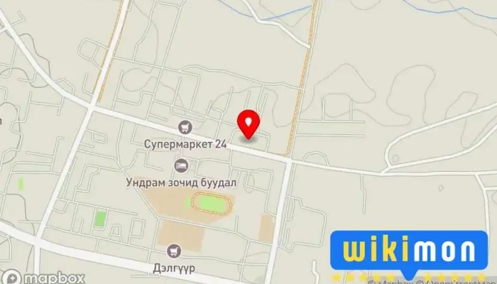 гэсэн газрын зураг Elbeg market sh ho Супермаркет дээр Дархан