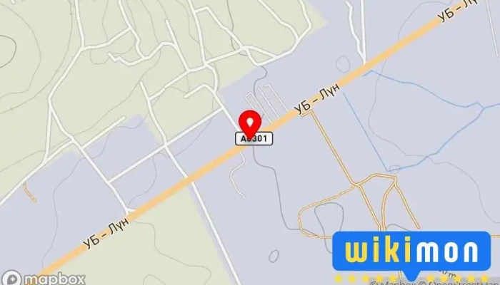 гэсэн газрын зураг Эмээлтийн 2-р зогсоол Bus stop дээр Улаанбаатар
