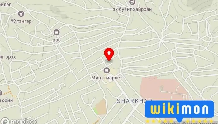 гэсэн газрын зураг Энх-энэрэл өрхийн эрүүл мэндийн төв Эмнэлэг дээр Улаанбаатар