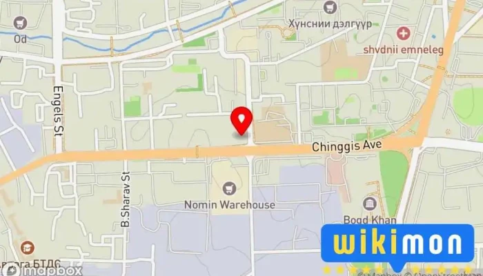 гэсэн газрын зураг Энх-Өрнөлт ХХК Geological research company дээр Улаанбаатар