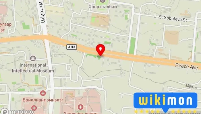 гэсэн газрын зураг Энхжил эмнэлэг Эмнэлэг дээр Өнөр Хороолол