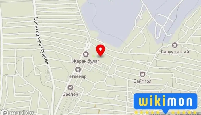 гэсэн газрын зураг Эрдэм хүүхэд асрах төв Хүүхэд асрах үйлчилгээ дээр Улаанбаатар