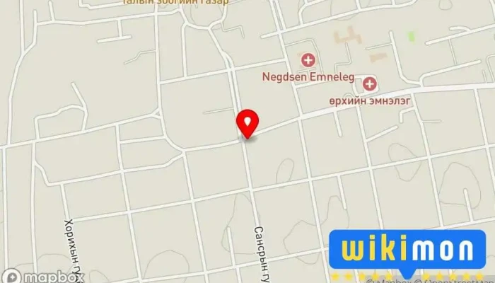 гэсэн газрын зураг эргэн дурсхуй Ресторан дээр Зүүнхараа