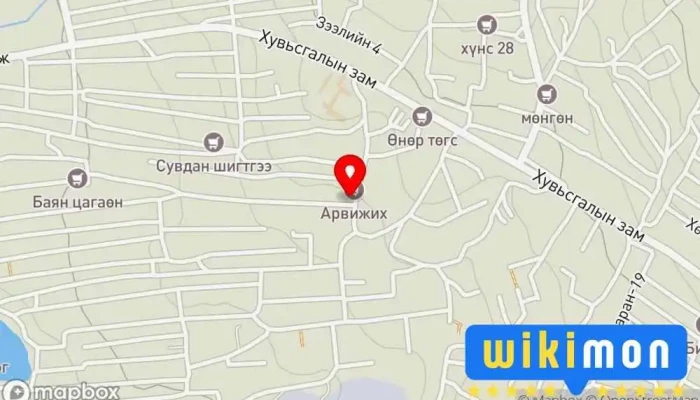 гэсэн газрын зураг Есөн Эрдэнэ маркет Баянхошуу Супермаркет дээр Улаанбаатар