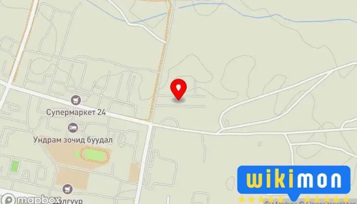 гэсэн газрын зураг FAMILY SHOP - BOLORCARGO Дэлгүүр дээр Дархан