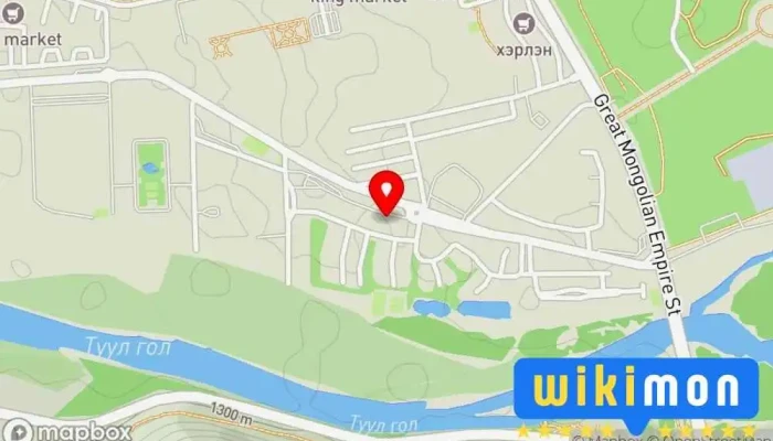 гэсэн газрын зураг Ganbros Тавилгын дэлгүүр дээр Улаанбаатар